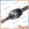 Demi-Arbre de Transmission MTM droite pour FORD | NPW-FR-163, 1808652